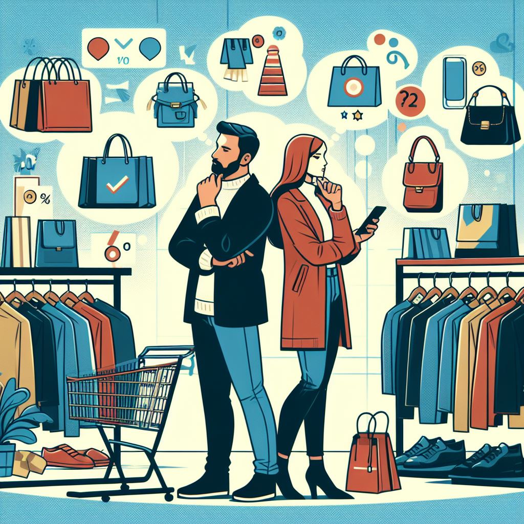 Decoding Gender Cognitive Biases in Shopping